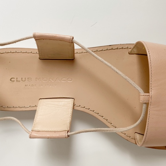 Club Monaco leather sandals size 37 - Picture 6 of 6